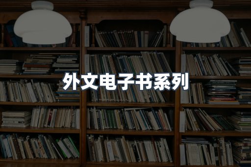 外文电子书系列